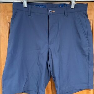 Men's stitch golf Blue shorts